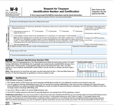 The W-9, or Request for Taxpayer Identification Number and Certification form, provides a business with relevant personal information about an independent ...